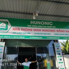 nhà thông minh hunonic- công tăc đèn hệ thống từ xa